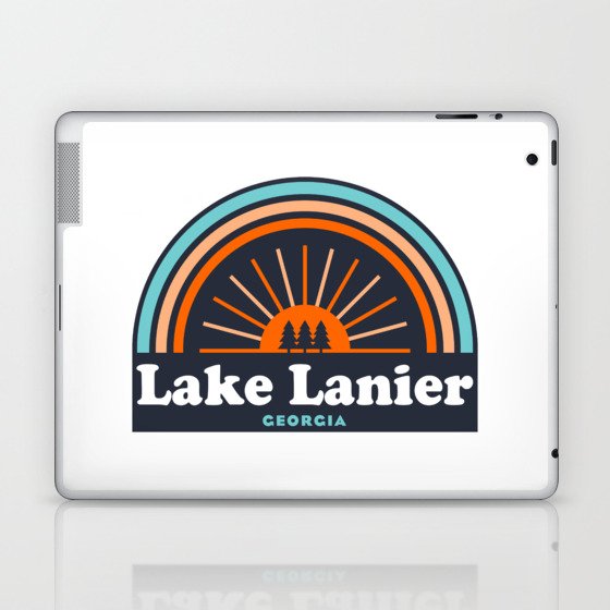 Lake Lanier Georgia Rainbow Laptop & iPad Skin