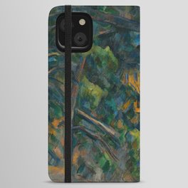 Paul Cezanne - Chateau Noir #1 iPhone Wallet Case