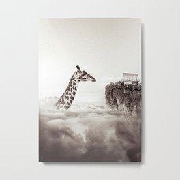 Head above the clouds Metal Print