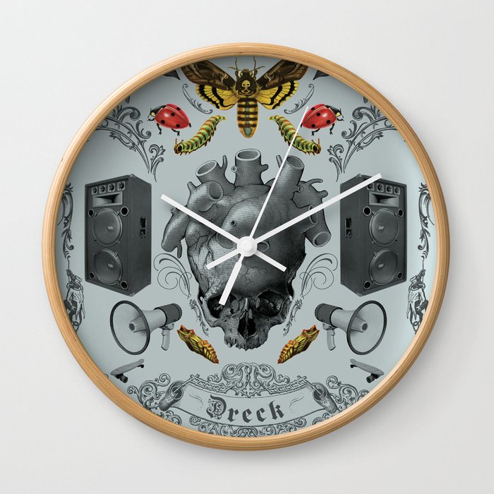 Rorschach Wall Clock