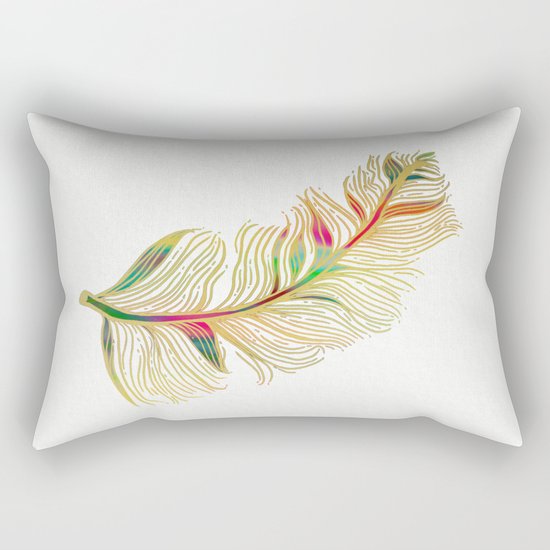 Feather Rectangular Pillow