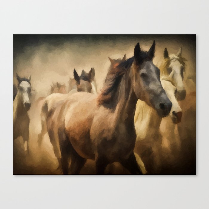 In The Wild Canvas Print