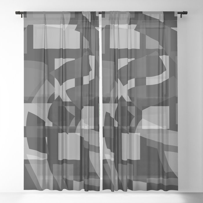 spinzdegray Sheer Curtain