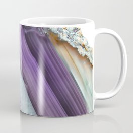 Purple Agate Slice Coffee Mug