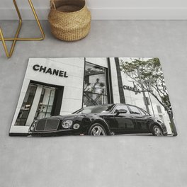 Luxury Lifestyle Rug | Black And White, Mulsane, Life, Color, Luxus, Vintage, Lifestyle, Rich, Infrared, Photo 