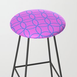 Intersecting Circles 10 Bar Stool