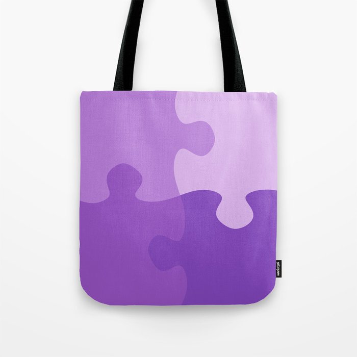 jigsaw tote bag