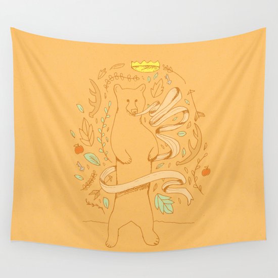 Bears Know Best Wall Tapestry