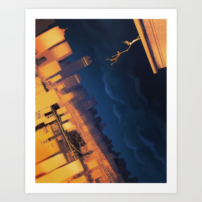 Antigravity Art Print