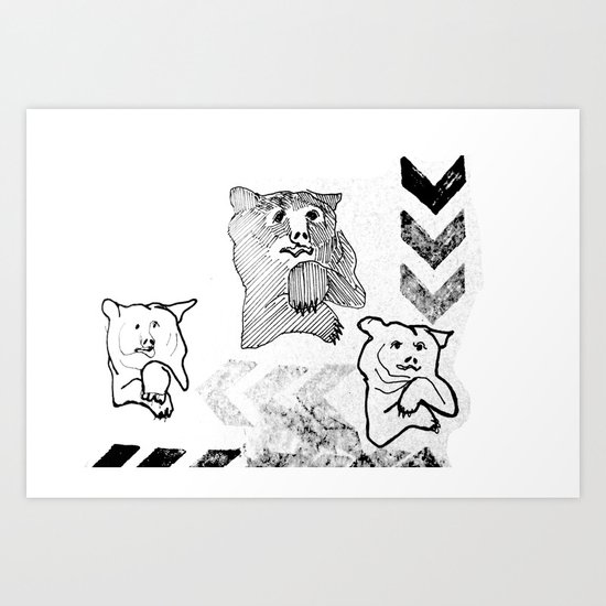 Bear 2 Art Print