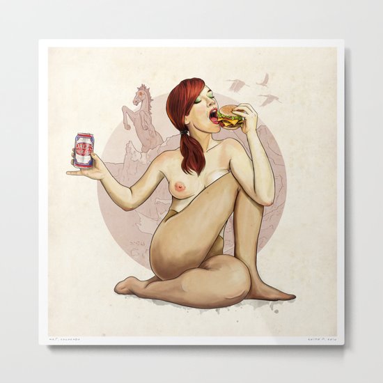 Mrs. Colorado Metal Print