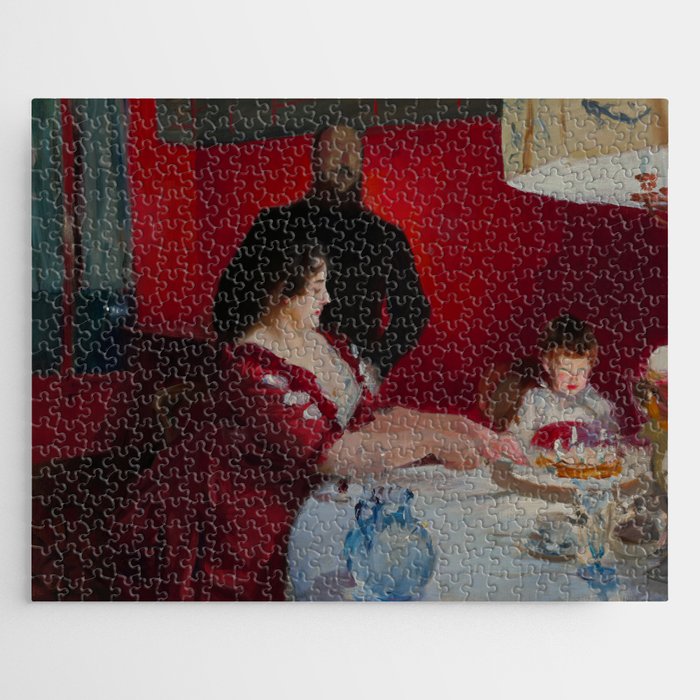 John Singer Sargent "The Birthday party" Jigsaw Puzzle