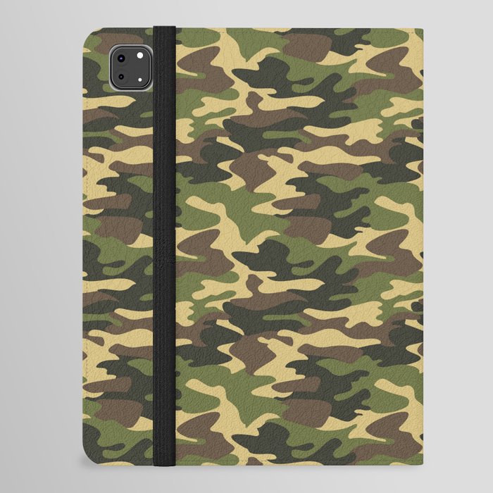 Army Fatigue Camo iPad Folio Case