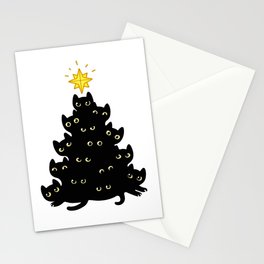 Meowy Christmas Stationery Card