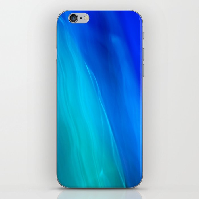 Blue Ocean abstract iPhone Skin