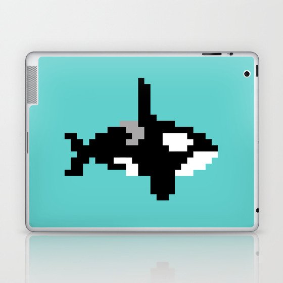 8-bit Orca Laptop & iPad Skin