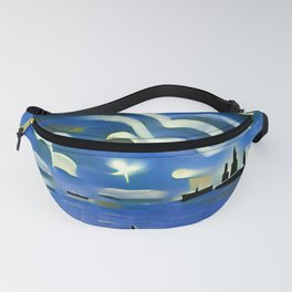 Distant Lights In City Night Skies Fanny Pack