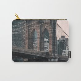 Brooklyn Bridge and Manhattan skyline in New York City Carry-All Pouch