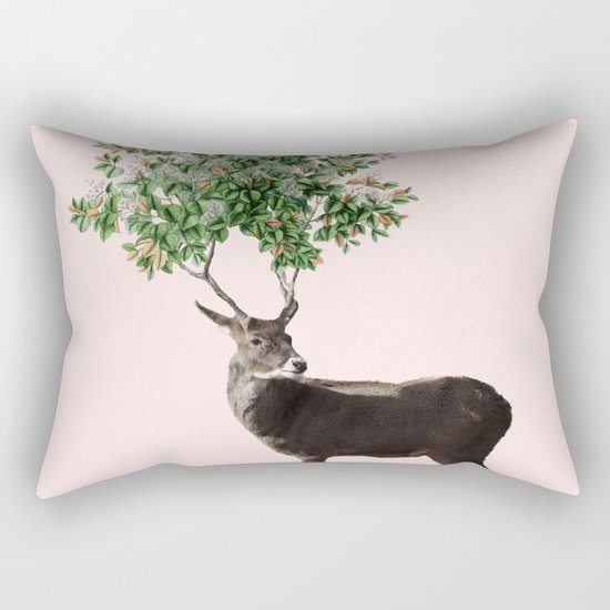 One With Nature V2 #society6 #decor #buyart Rectangular Pillow