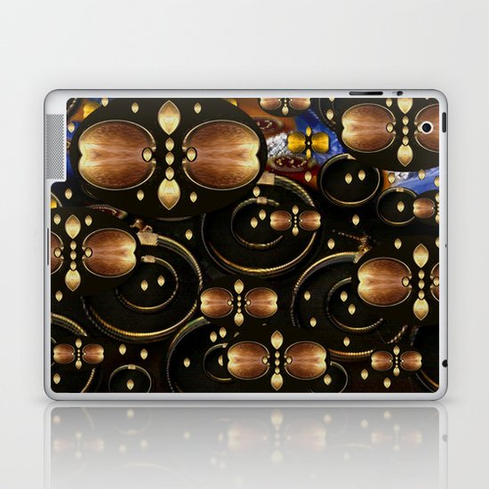 Pattern With Wings Laptop & iPad Skin