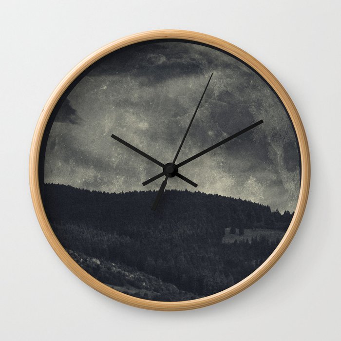 eerie landscapes 3 Wall Clock