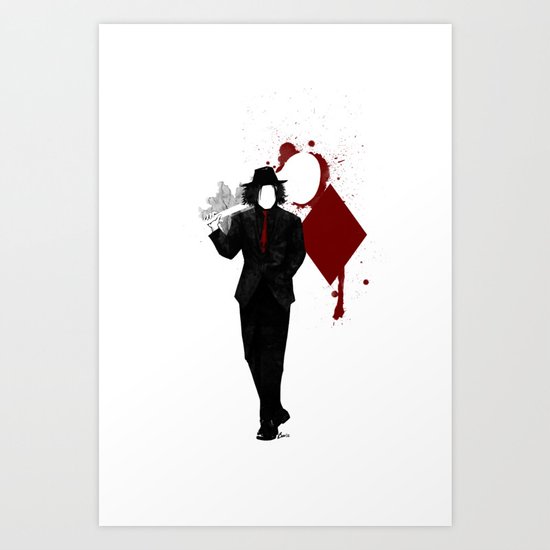 Jack of Diamonds Art Print