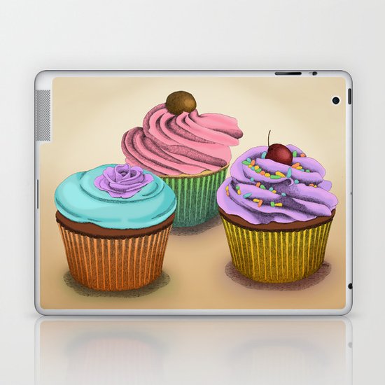 Cupcakes! Laptop & iPad Skin