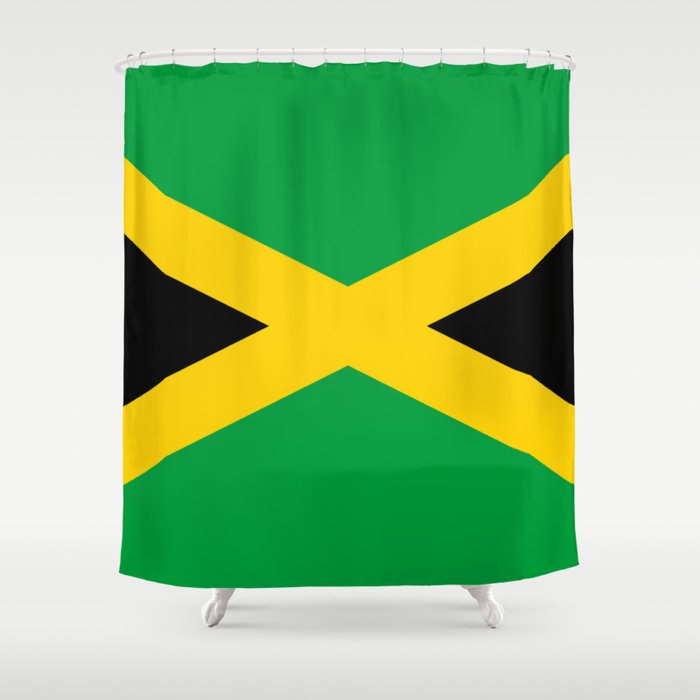 Jamaican Flag Shower Curtain