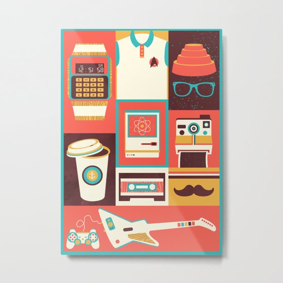 All Things Metal Print