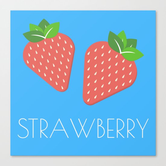 Strawberries Canvas Print