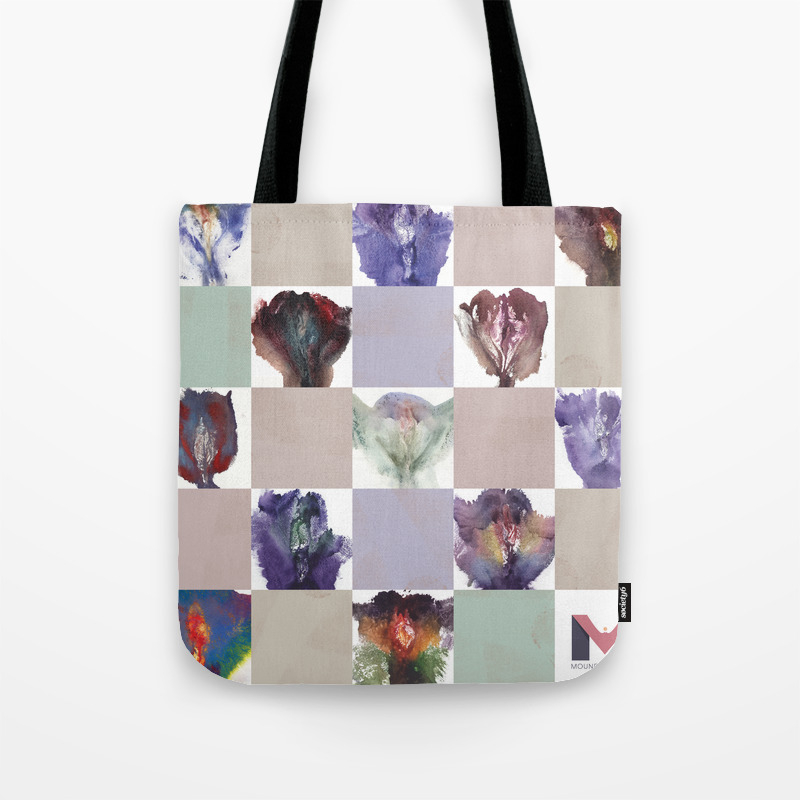 Portrait Quilt Tote Bag Portrait Quilt Tote Bag