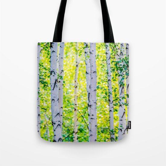 Birch Grove Tote Bag