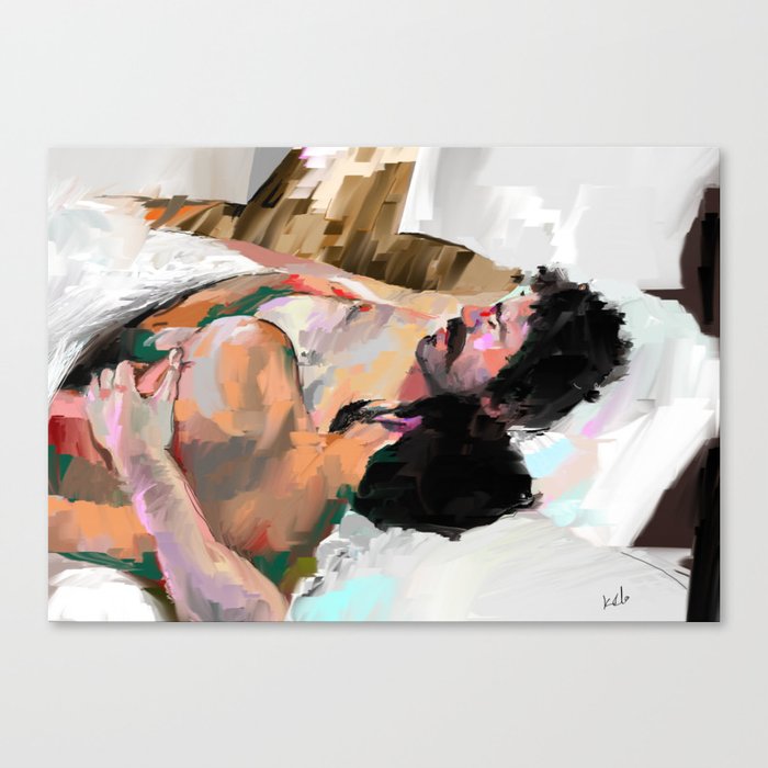 snore Canvas Print