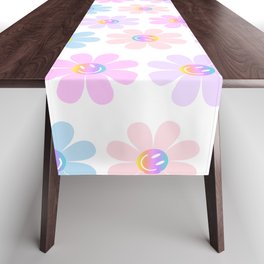 Smiles and Flowers Table Runner