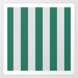 Stripes & me (5) Art Print