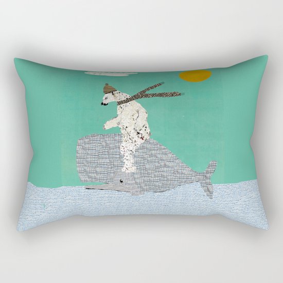 sailing Rectangular Pillow