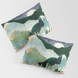 Spring Night Vista Pillow Sham