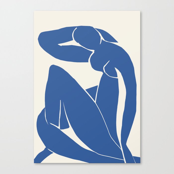Blue Nude by Henri Matisse Canvas Print