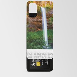Colorful Waterfall in Oregon Android Card Case