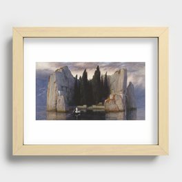 Arnold Böcklin - The Isle of the Dead Recessed Framed Print