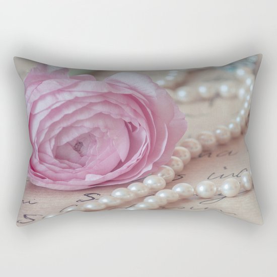 Pink Luxury Rectangular Pillow