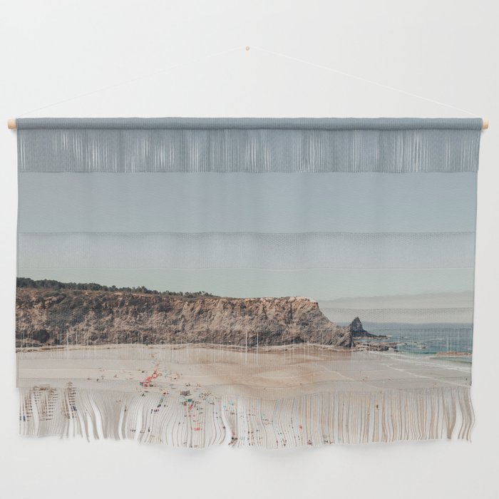 Beach Summer Love II - Aerial Beach photography by Ingrid Beddoes Wall Hanging