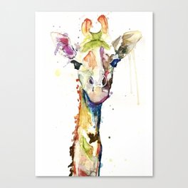 Giraffe Dreams Canvas Print