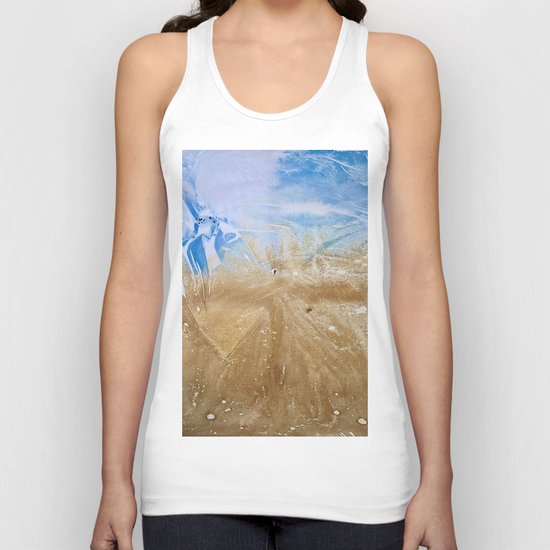 Take me to the beach, Leave me there alone Unisex Tank Top