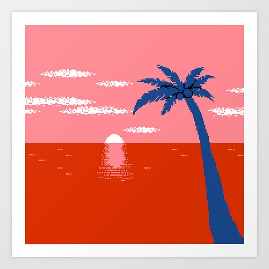 ENDLESS SUMMER Art Print