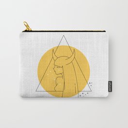 Taurus Sign Carry-All Pouch