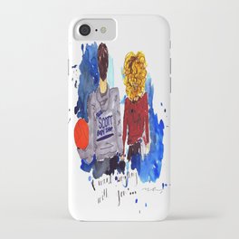Peyton and Lucas, One Tree Hill iPhone Case