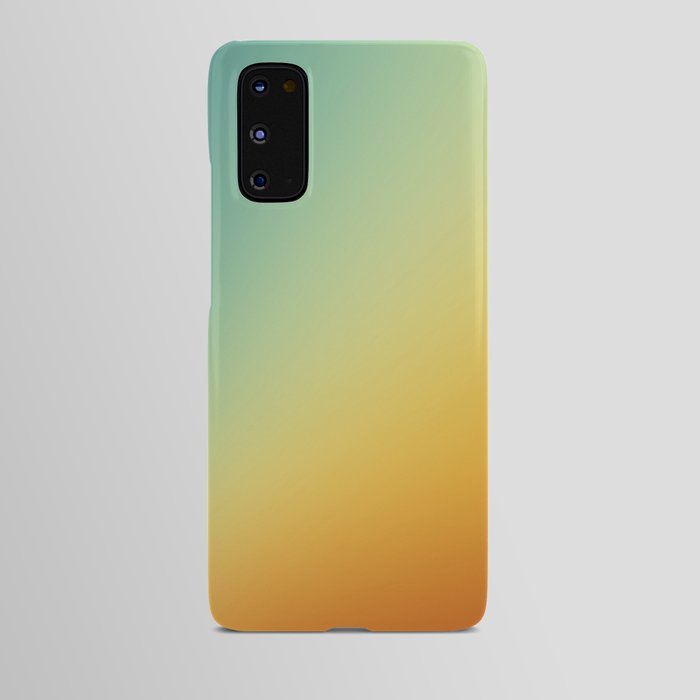 Gradient Colours: Orange Blue Android Case