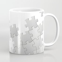 Puzzle white Mug
