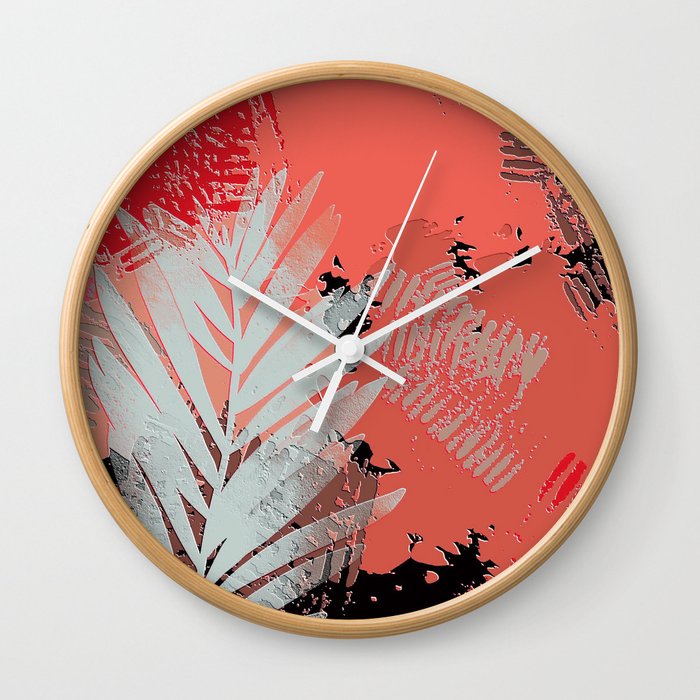 Southwestern Winter Morning art and home decor Wall Clock